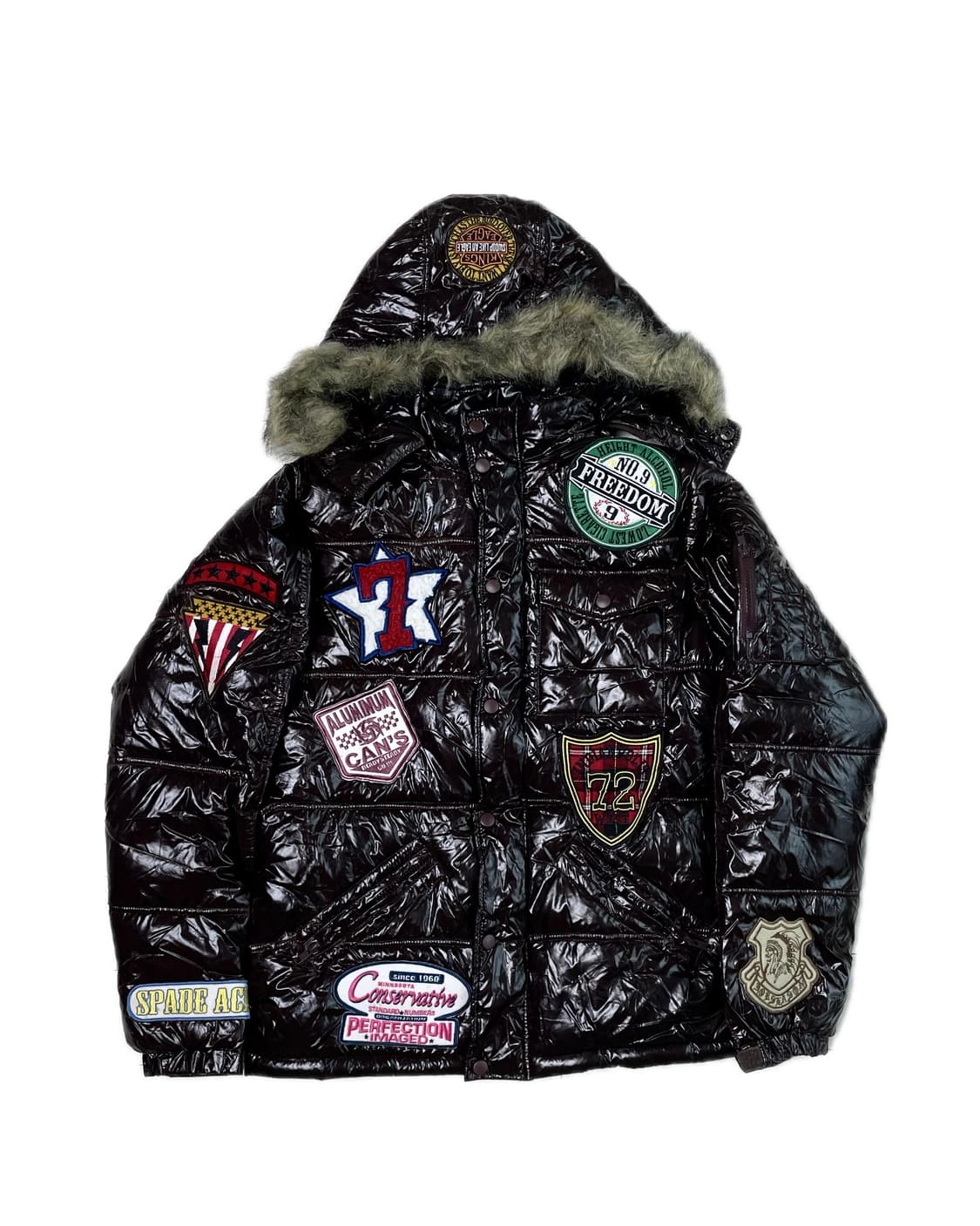 patchwork punk padding 상품이미지3