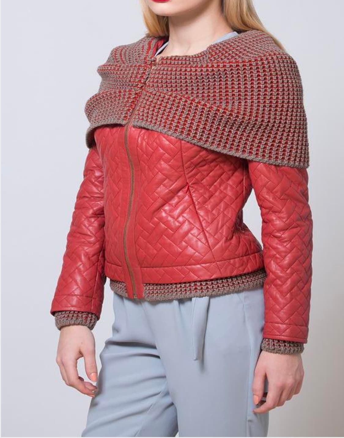 키르질라 퀼팅 양가죽 자켓 상품이미지10