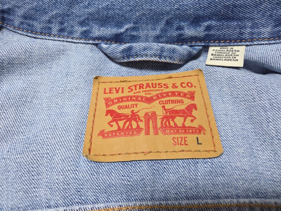 리바이스 트러커 데님자켓 L 상품이미지3