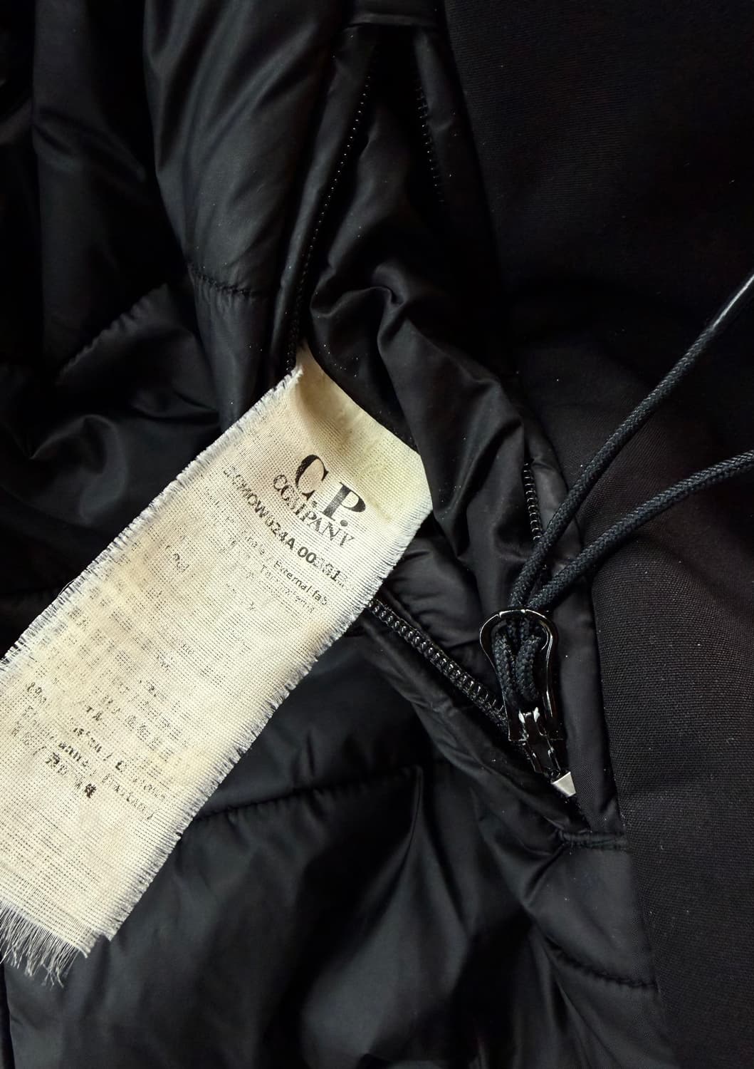 95/ 씨피컴퍼니 고글 렌즈 하이브리드 쉘 패딩 상품이미지10