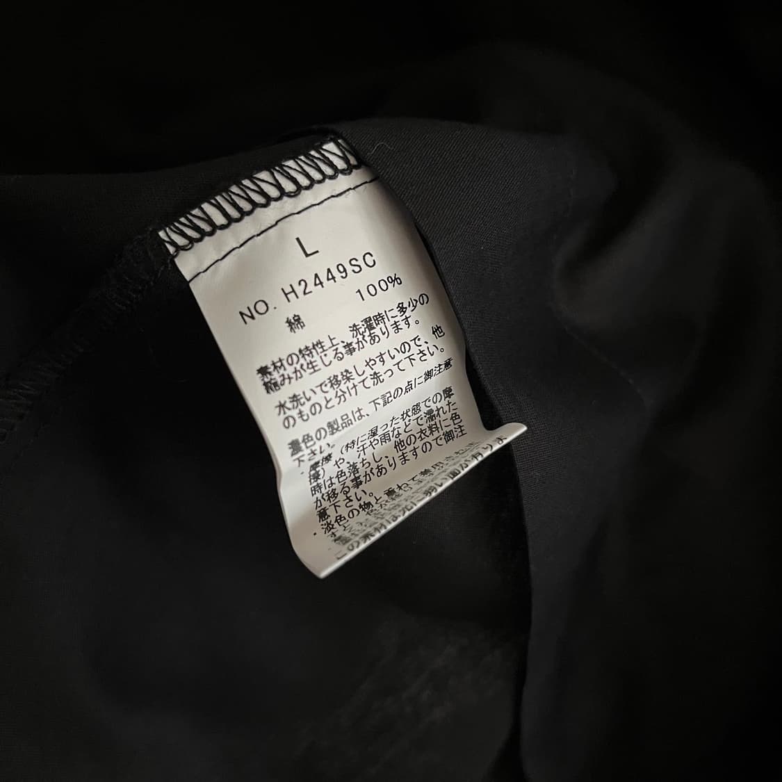 블랙 코튼 원피스 상품이미지3