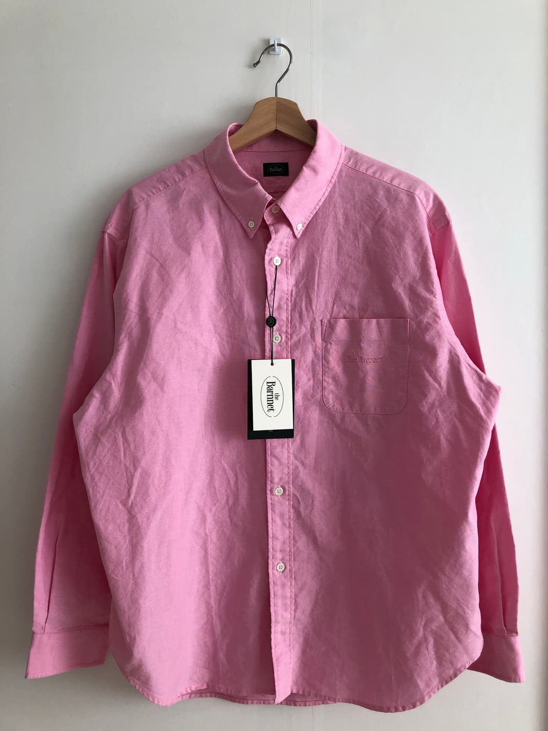 더 바넷 핑크 옥스포드 셔츠 상품이미지1