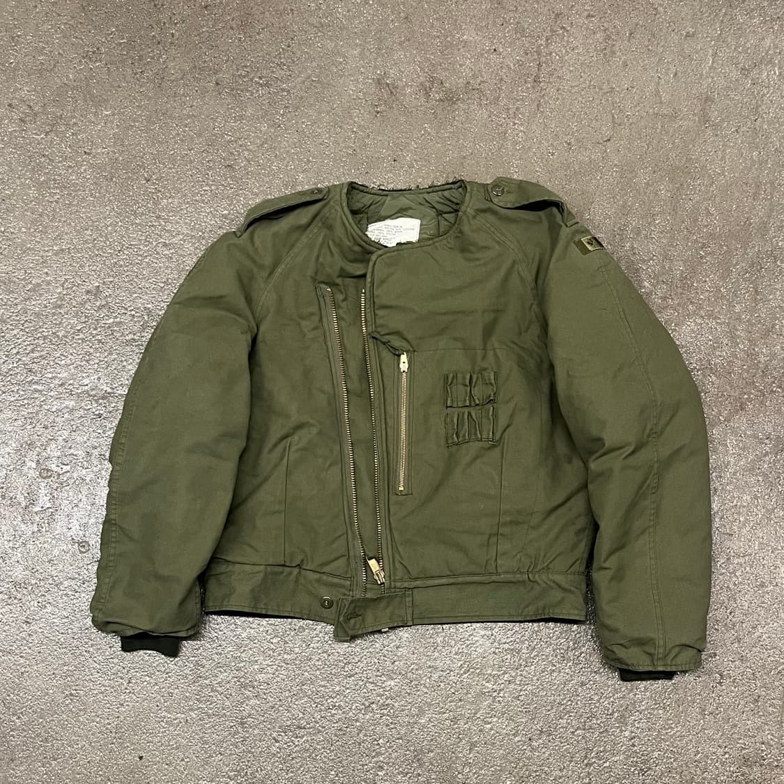 80s 캐나다군 탱커 자켓 (105) 상품이미지5