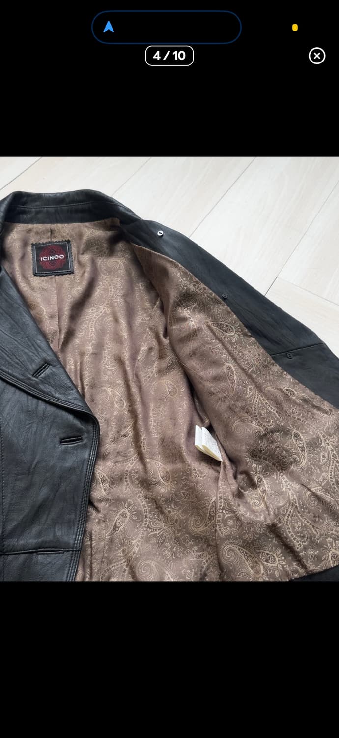 Sheepskin leather jacket 상품이미지7