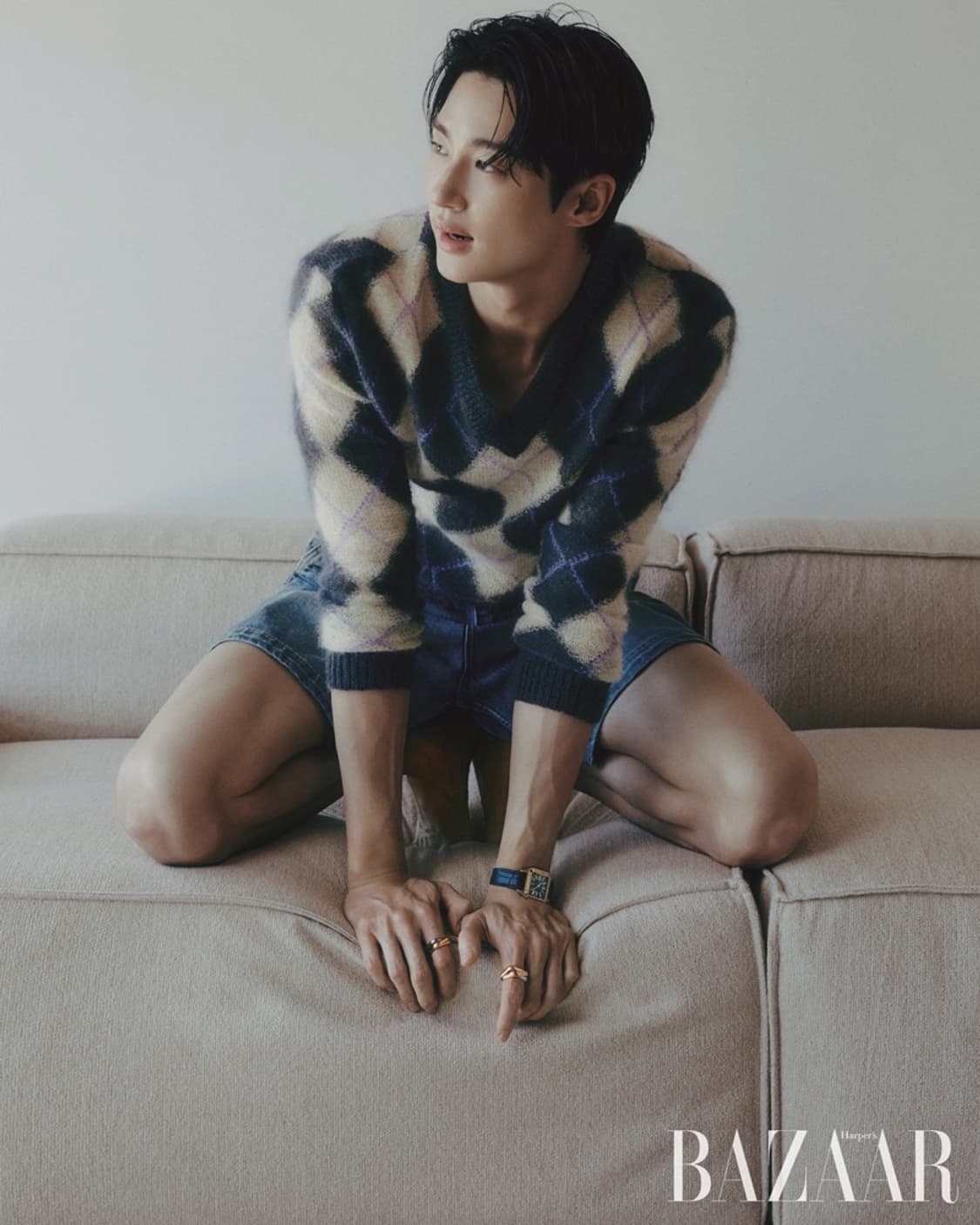 마르니 아가일 니트 (변우석 착용, 새상품급) 상품이미지7