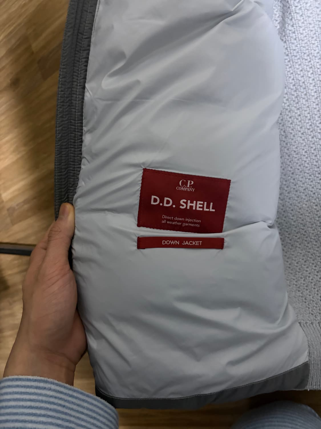 Cp컴퍼니 니트 패딩 코리아 익클 상품이미지3