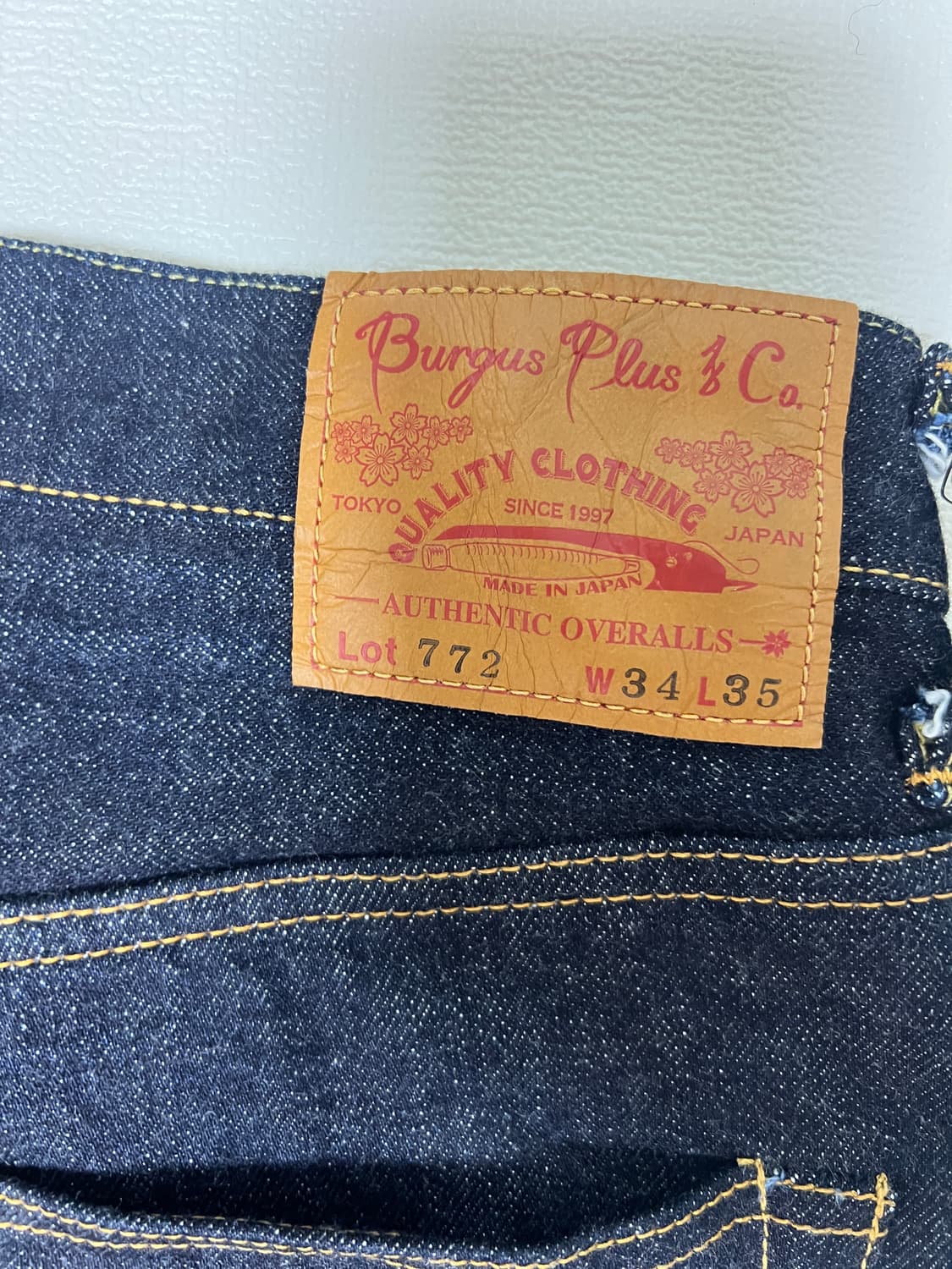 버거스 플러스  데님 772xx 34사이즈 상품이미지3