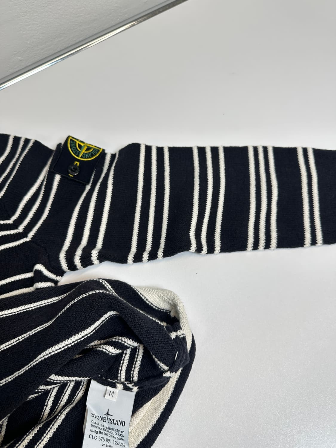 스톤아일랜드 라운드 스트라이프 니트  상품이미지6