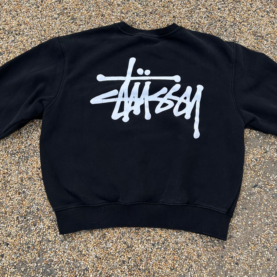 스투시 블랙 맨투맨 상품이미지6