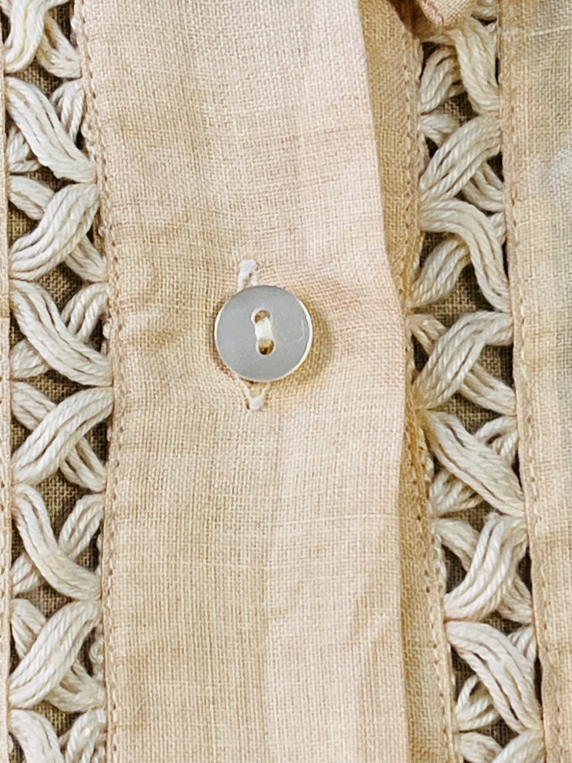 베네통 린넨 레이스 셔츠 (이탈리아제) 상품이미지6