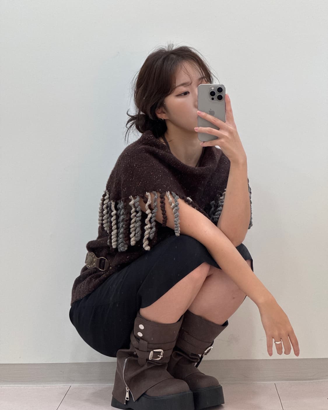 일본 빈티지 탑, 오프숄더  상품이미지3
