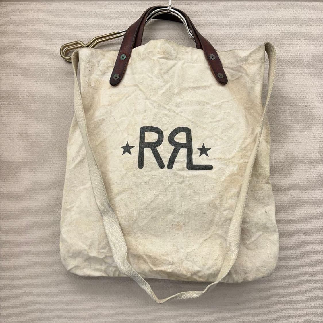 RRL 투스타 코튼 캔버스 마켓 토트백 상품이미지1
