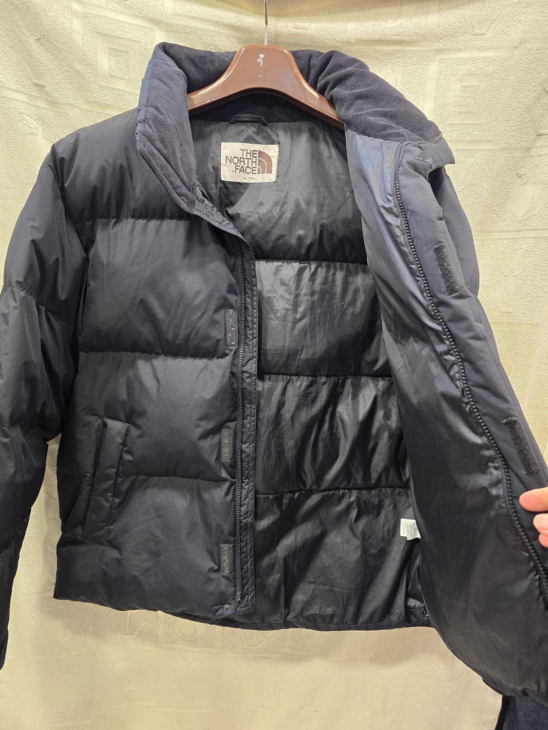 노스페이스 화이트라벨 리버턴 티볼 블랙 패딩 XL(105) 상품이미지9