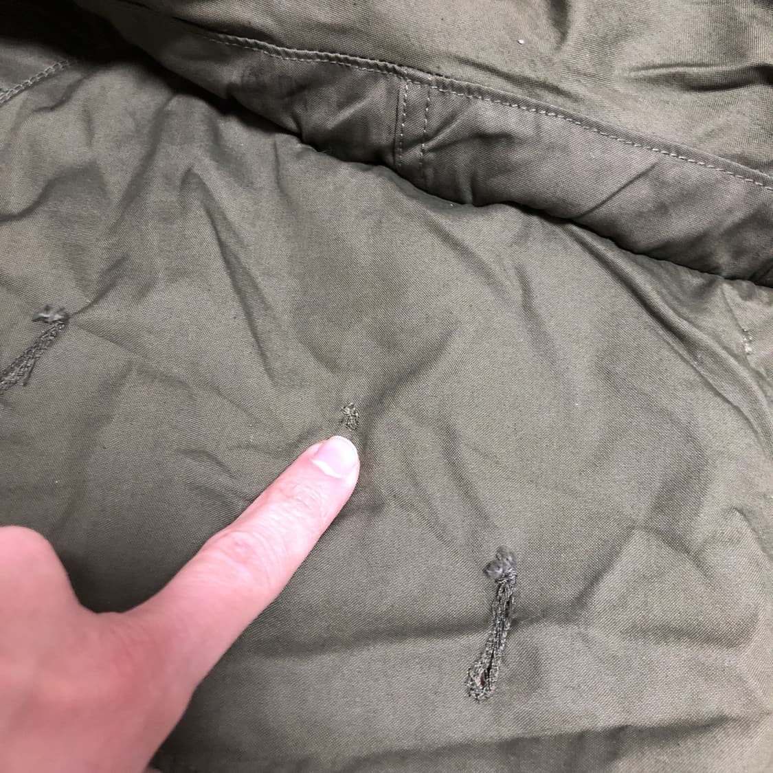 (ONE SIZE) 미군 US ARMY M-65 개파카 피시테일 후드 상품이미지6