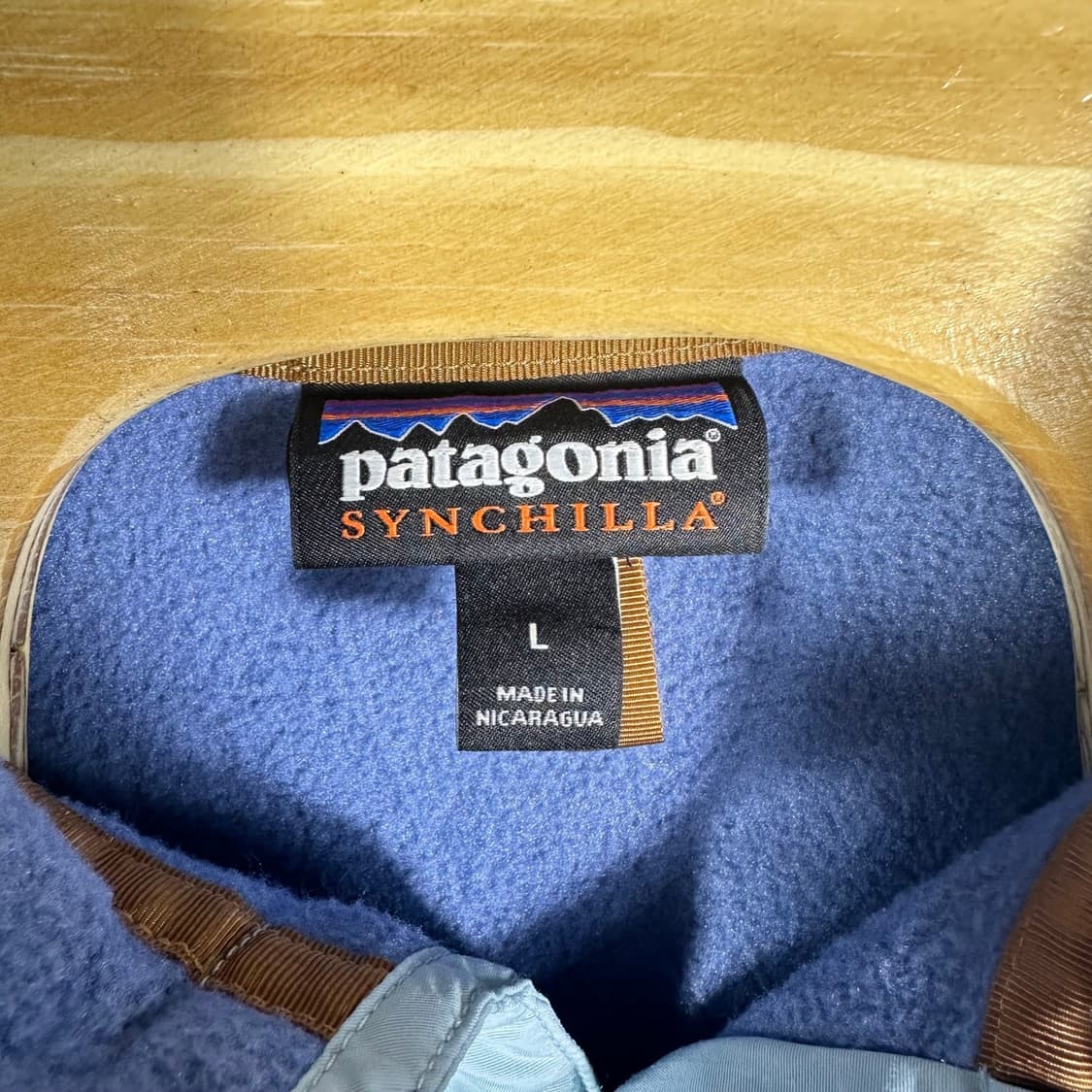 10s 파타고니아 신칠라 스냅-T 블루/네이비 상품이미지4