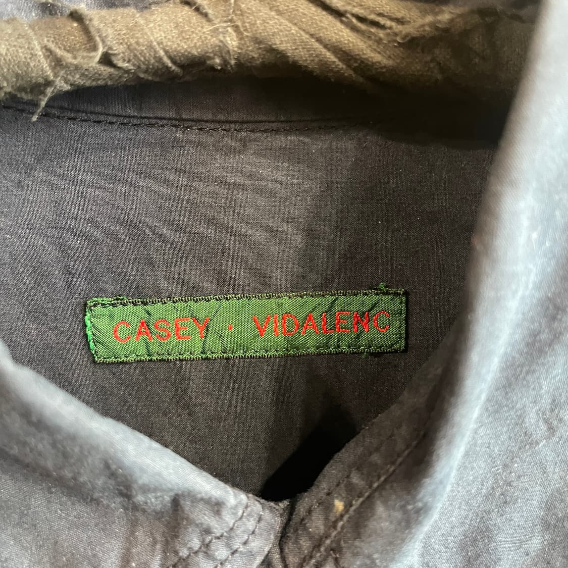 케이시 비달렝크 그리드 스티치 셔츠 상품이미지4