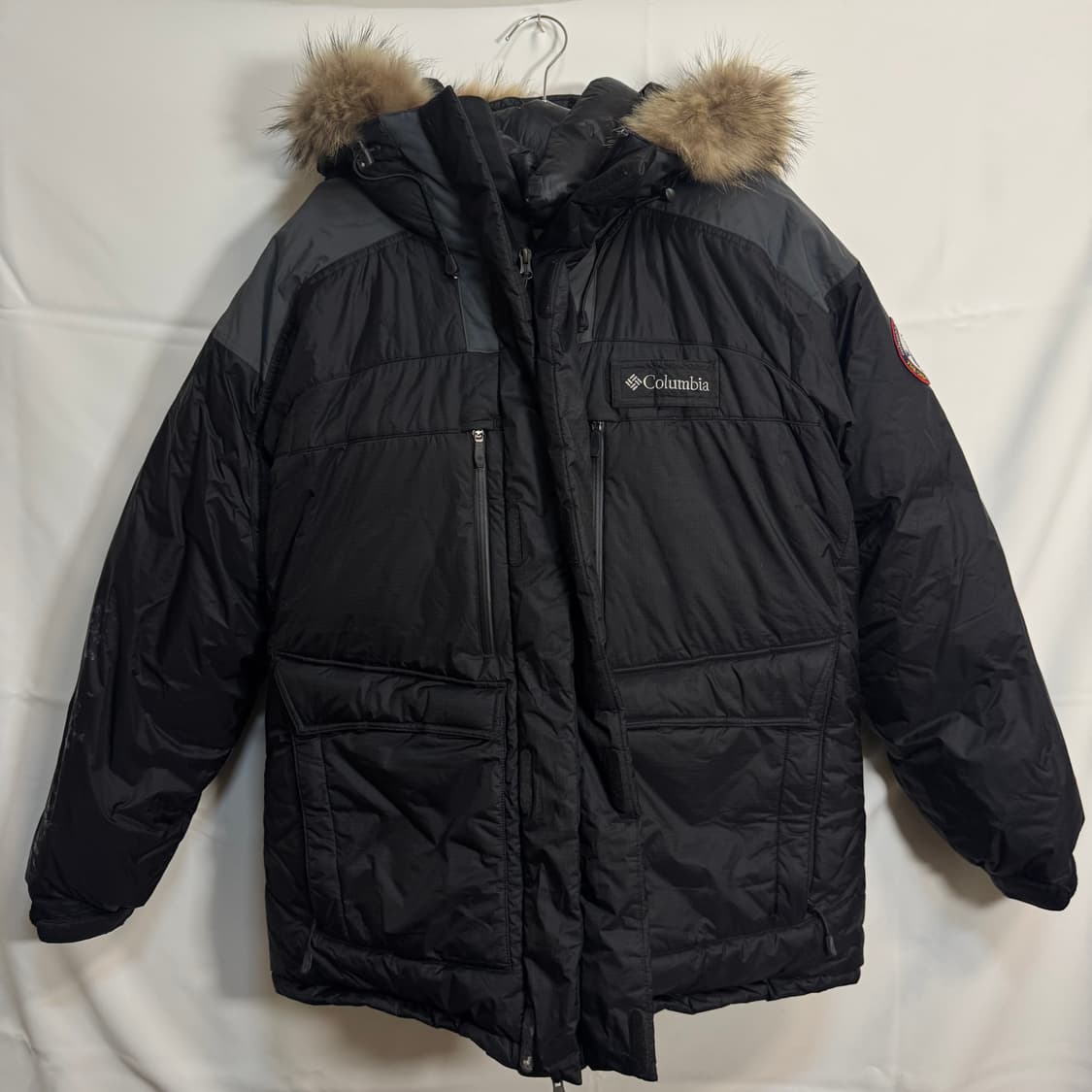 컬럼비아 옴니히트 구스다운 대장 패딩 상품이미지1