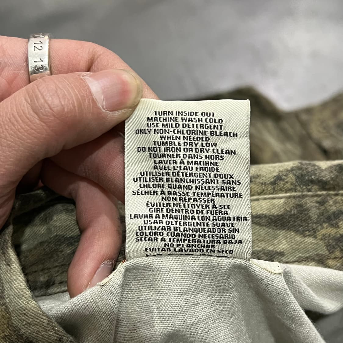  모시오크 카모 플라쥬 셔츠 y15298 상품이미지7