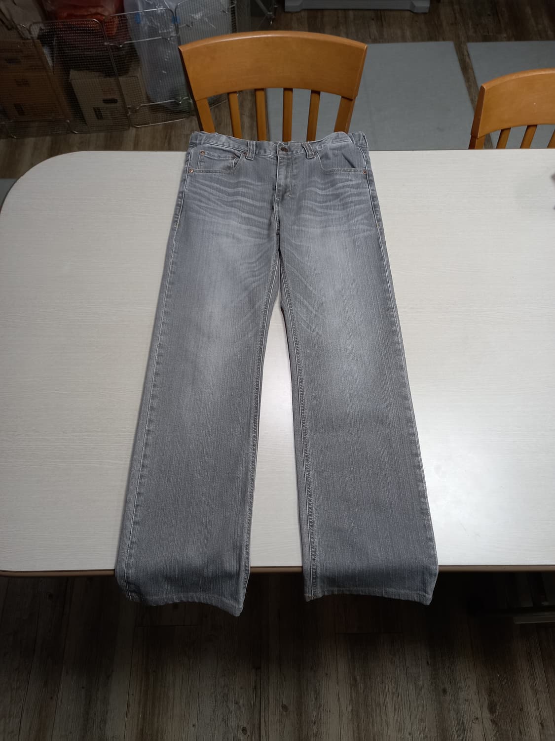 30 리바이스 레드탭 Kor 워싱 스판 일자진 그레이 30-234 상품이미지1