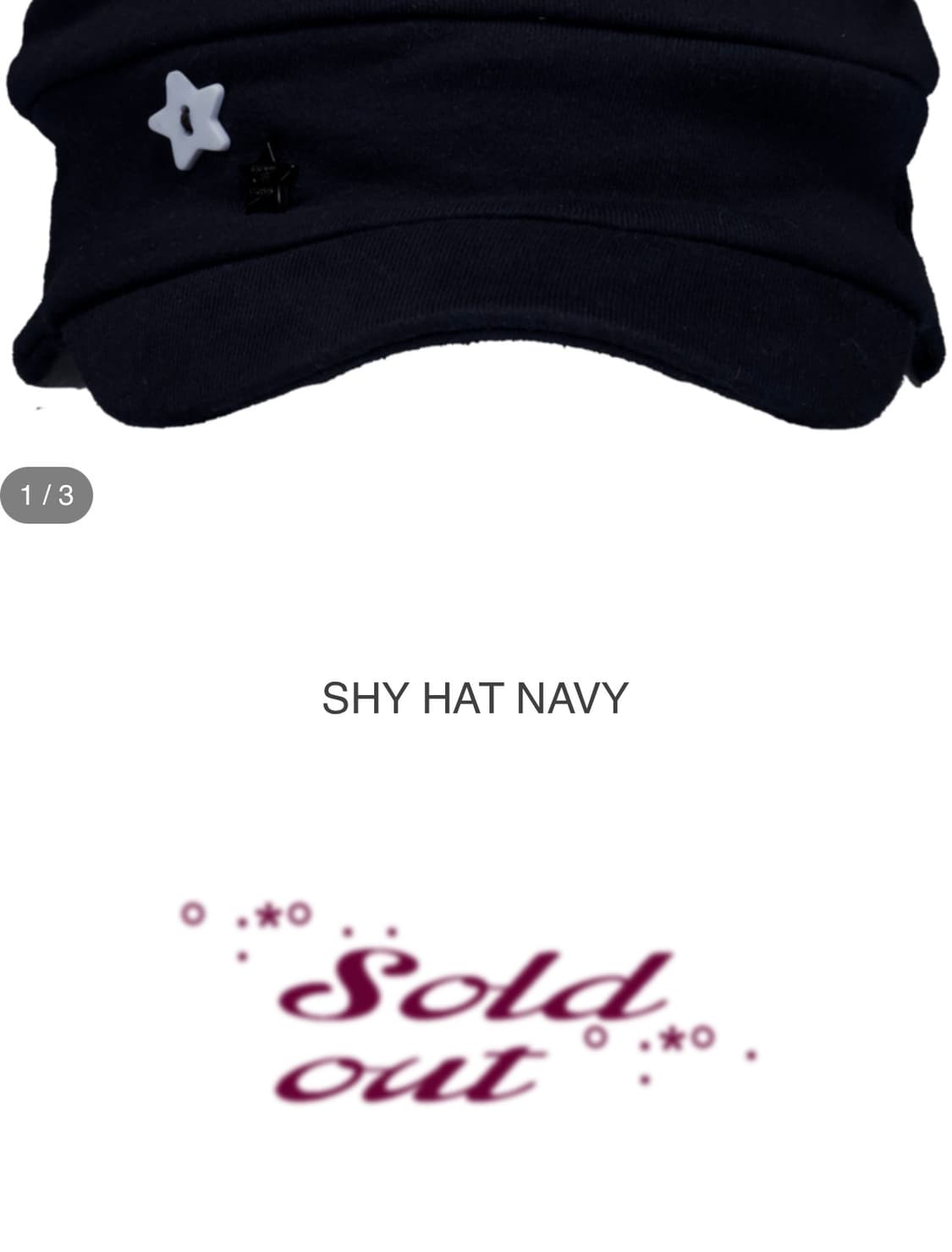 샬롬클럽 샤이햇 네이비 상품이미지3