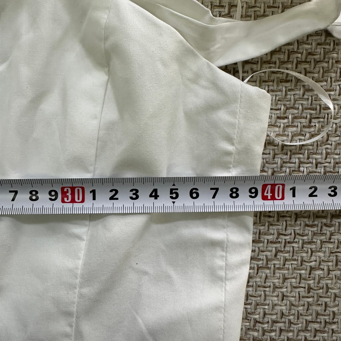 M 자라 화이트 맥시 원피스 새상품 0407D 상품이미지3