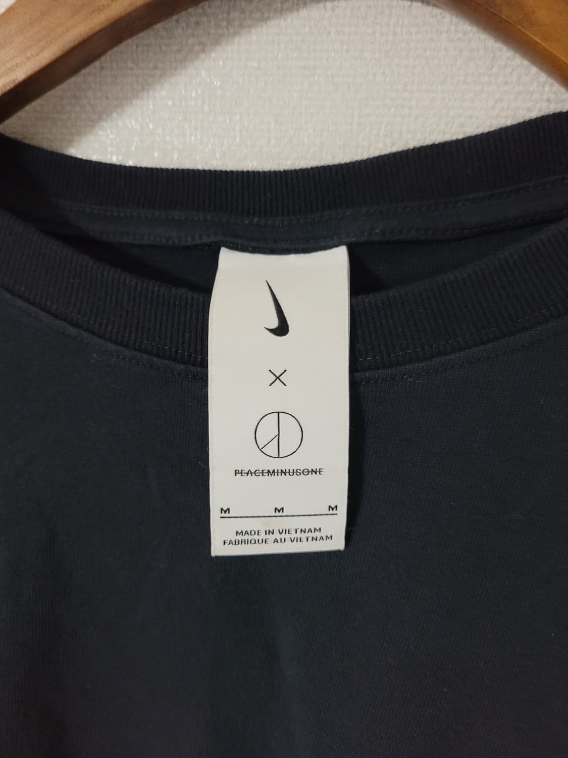 가슴72) 피스마이너스원 x나이키 롱슬리브  피마원 크루넥 상품이미지3