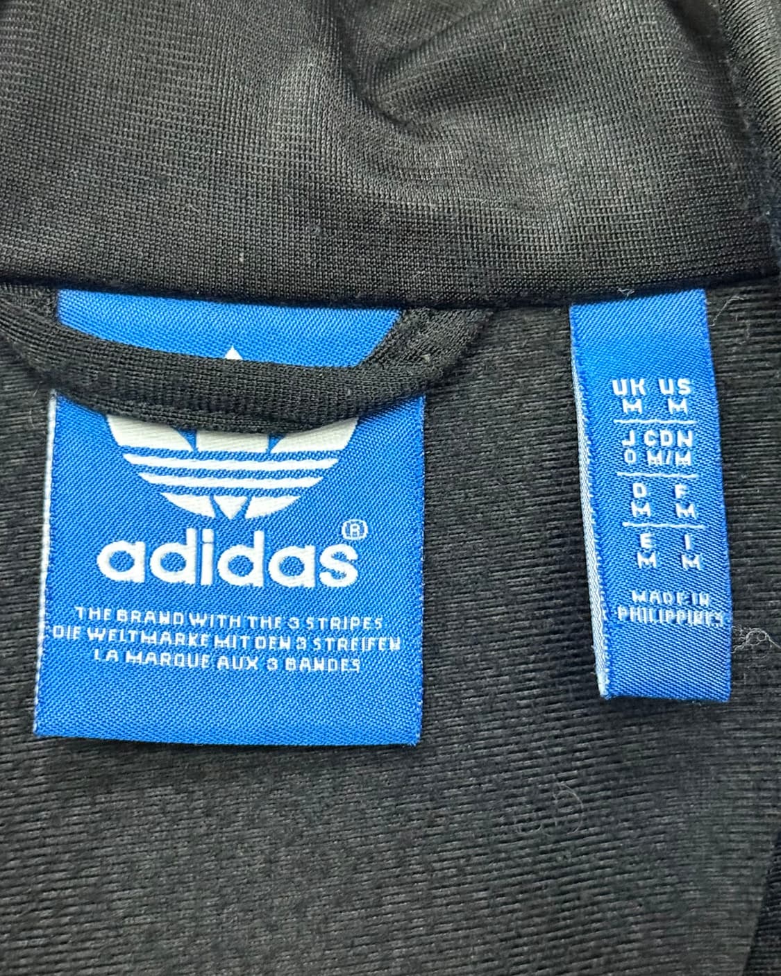 아디다스 구 파이어버드 져지 저지 트랙탑 집업 M 95 나우아임영 검흰 상품이미지6