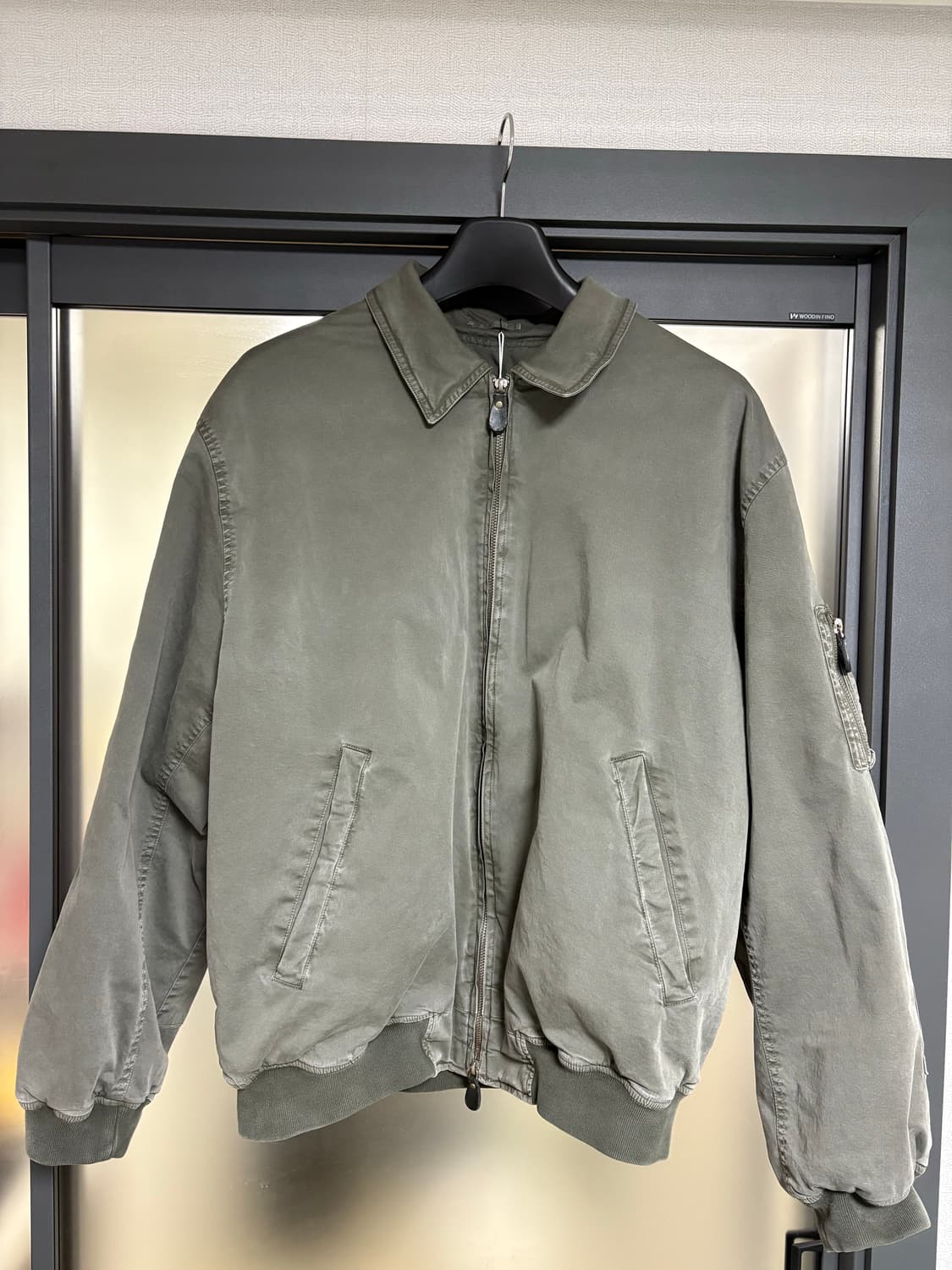 브라운야드 26ss 워시드 탱커 자켓 6사이즈 상품이미지2