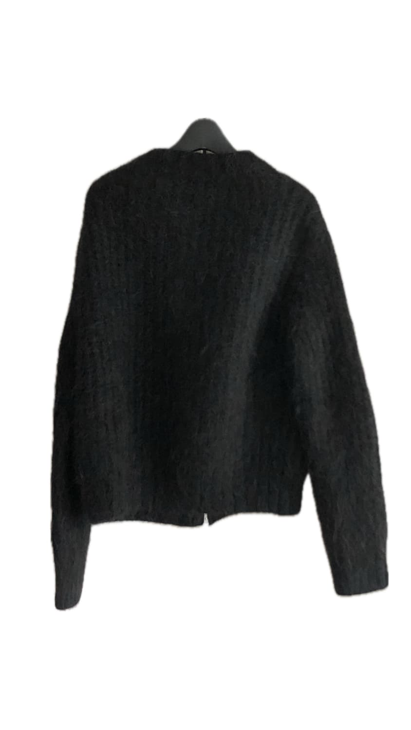 알렌느 알파카 니트 집업 상품이미지2