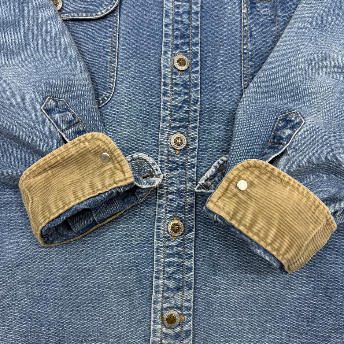 GANT 데님 워크셔츠 M 실측 L  상품이미지3