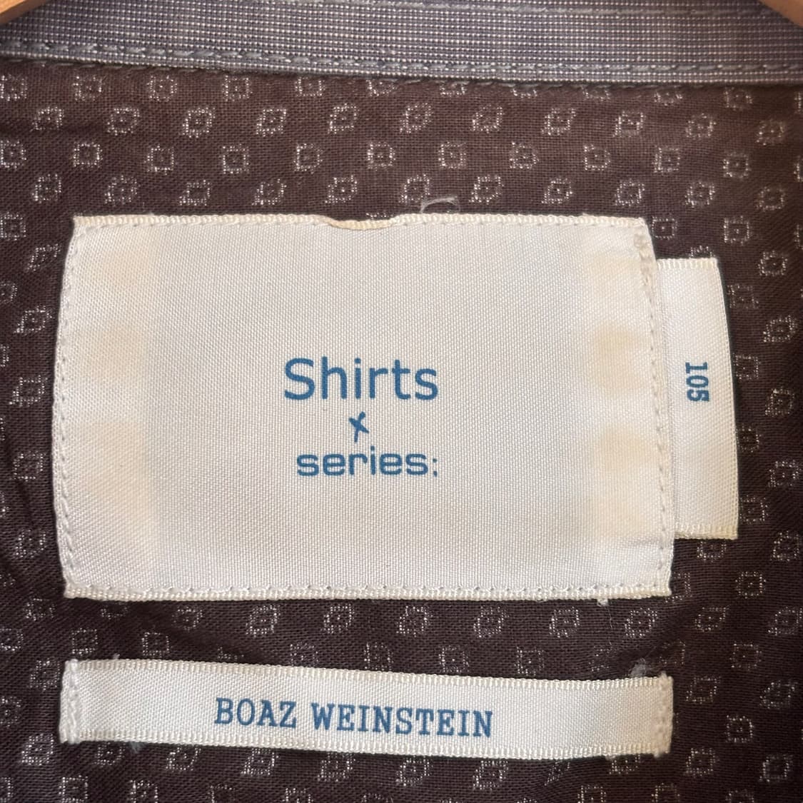 시리즈 105 캐주얼 셔츠 남방 변색 하자 상품이미지5