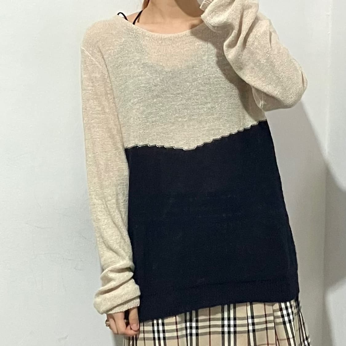 아페쎄 베이직 니트 상품이미지1