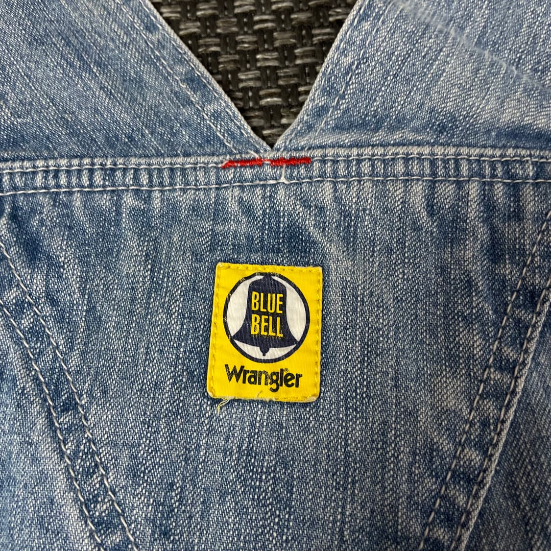 (32) 랭글러 연청 데님 롱 멜빵 팬츠 상품이미지9