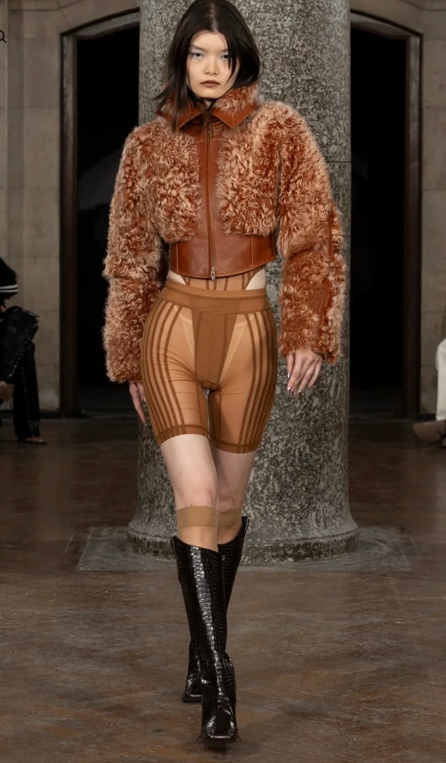 KNWLS 무스탕 자켓 상품이미지2