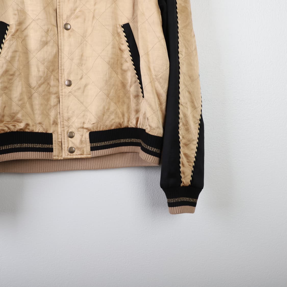 52 / Saint Laurent 생로랑 퀼팅 테디 자켓 상품이미지4