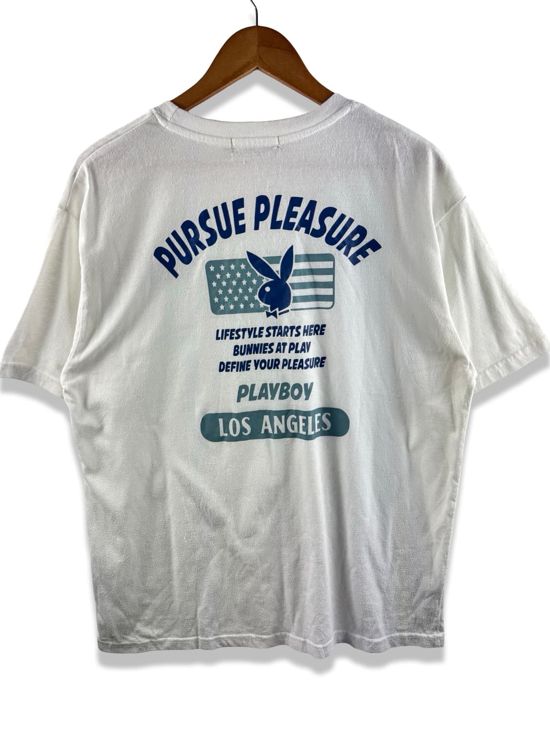 플레이보이 버니 LA 성조기 반팔티3027 상품이미지1