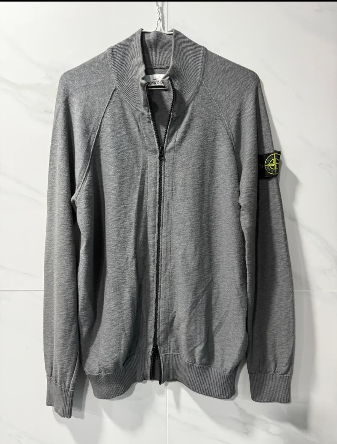 스톤아일랜드 니트 집업 자켓 상품이미지1