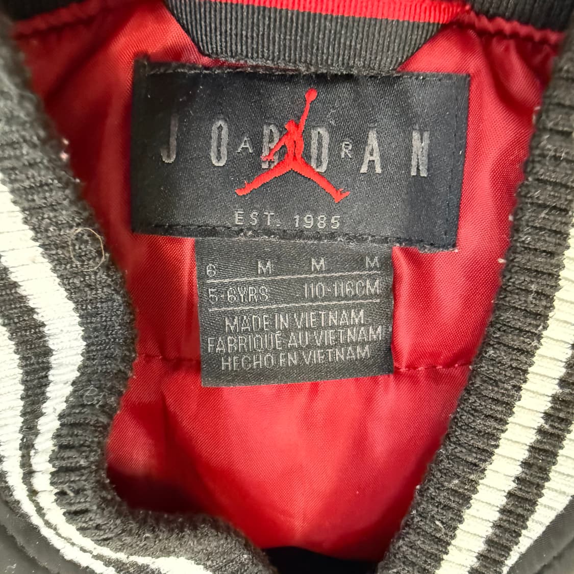 5-6 나이키 에어조던 키즈 바시티 자켓 0410T 상품이미지3