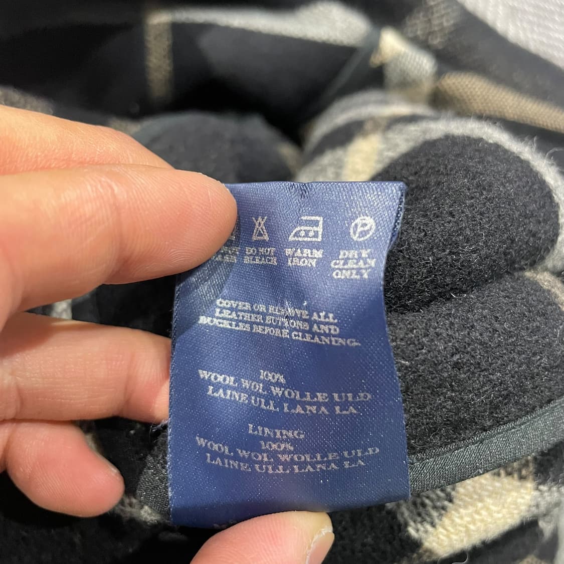 버버리 체크 후드 더플코트 상품이미지7