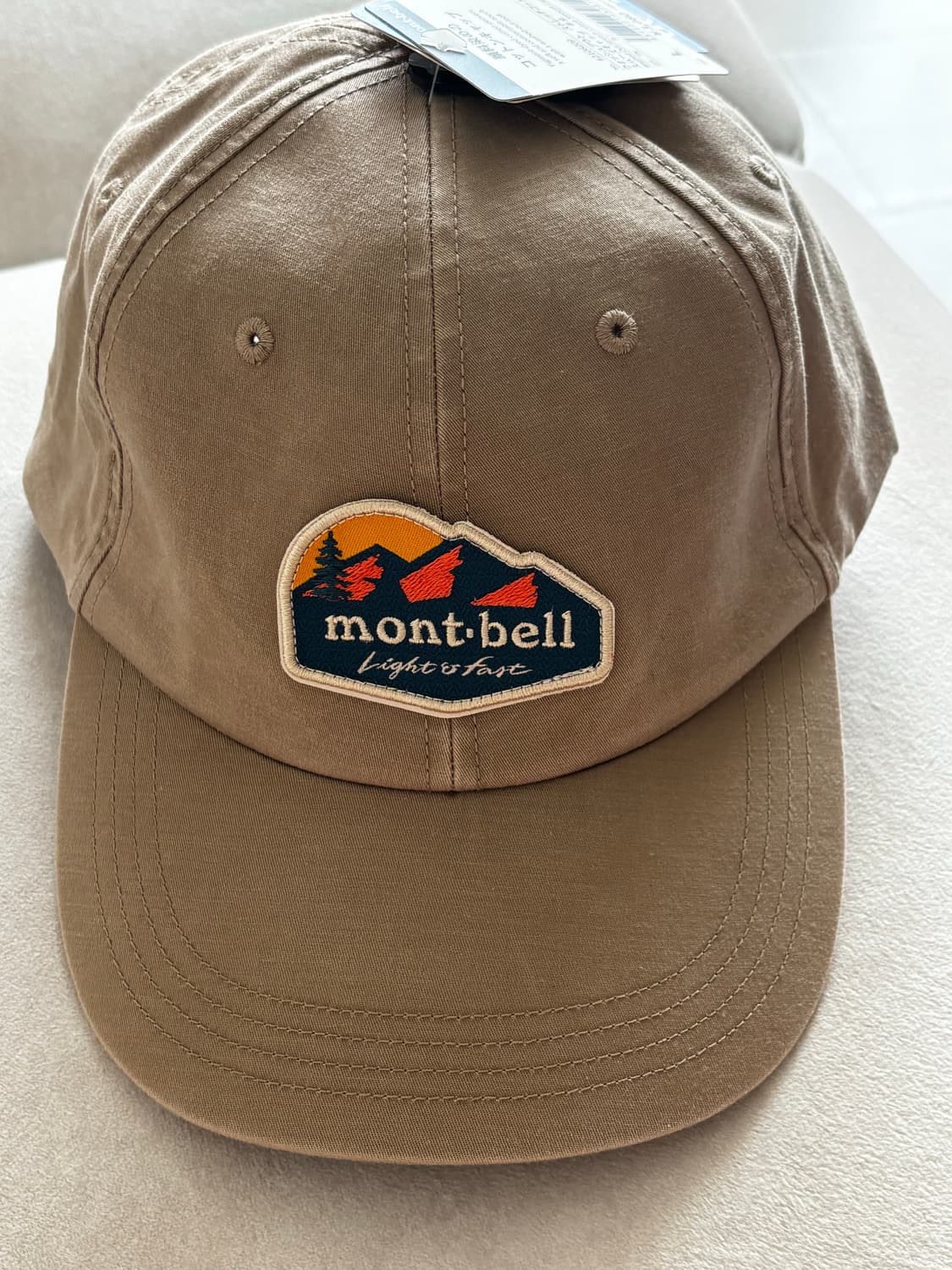 mont-bell 몽벨 워시아웃 스트레치 코튼 스무즈캡 상품이미지1