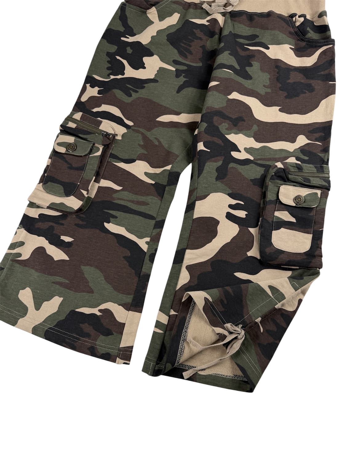 JPN 카모 카프리 팬츠 상품이미지2