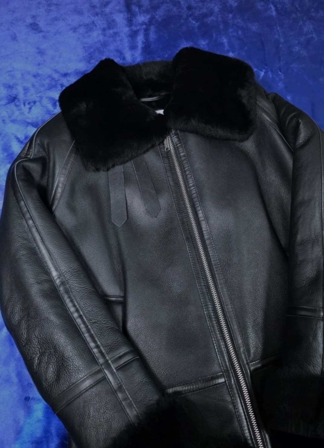 [M] 에이징씨씨씨 램스킨 무스탕 상품이미지1