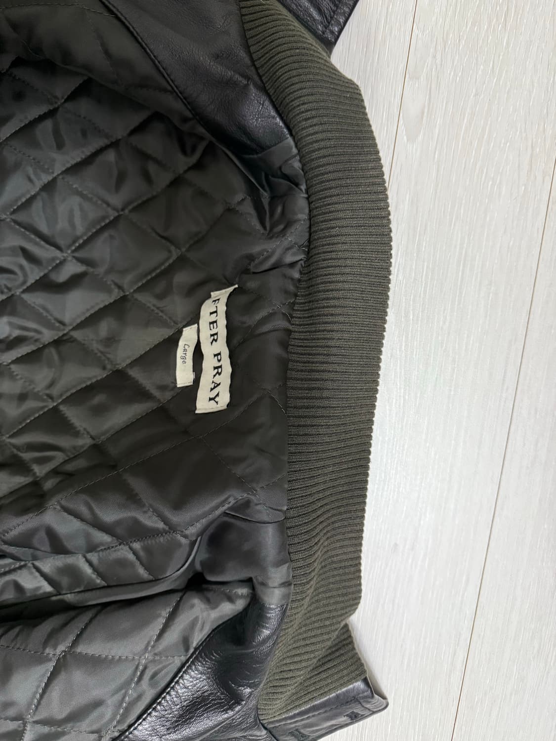 애프터프레이 A-1 레더자켓 상품이미지7