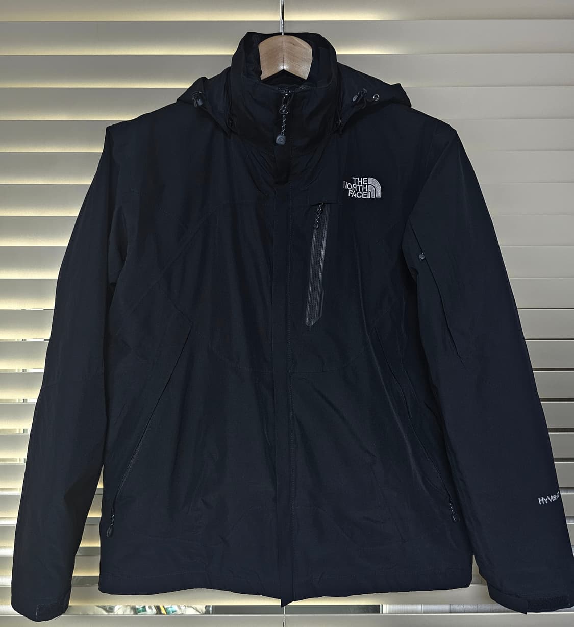 노스페이스 내피 구스다운경량패딩 바람막이 점퍼 M(95) 상품이미지1