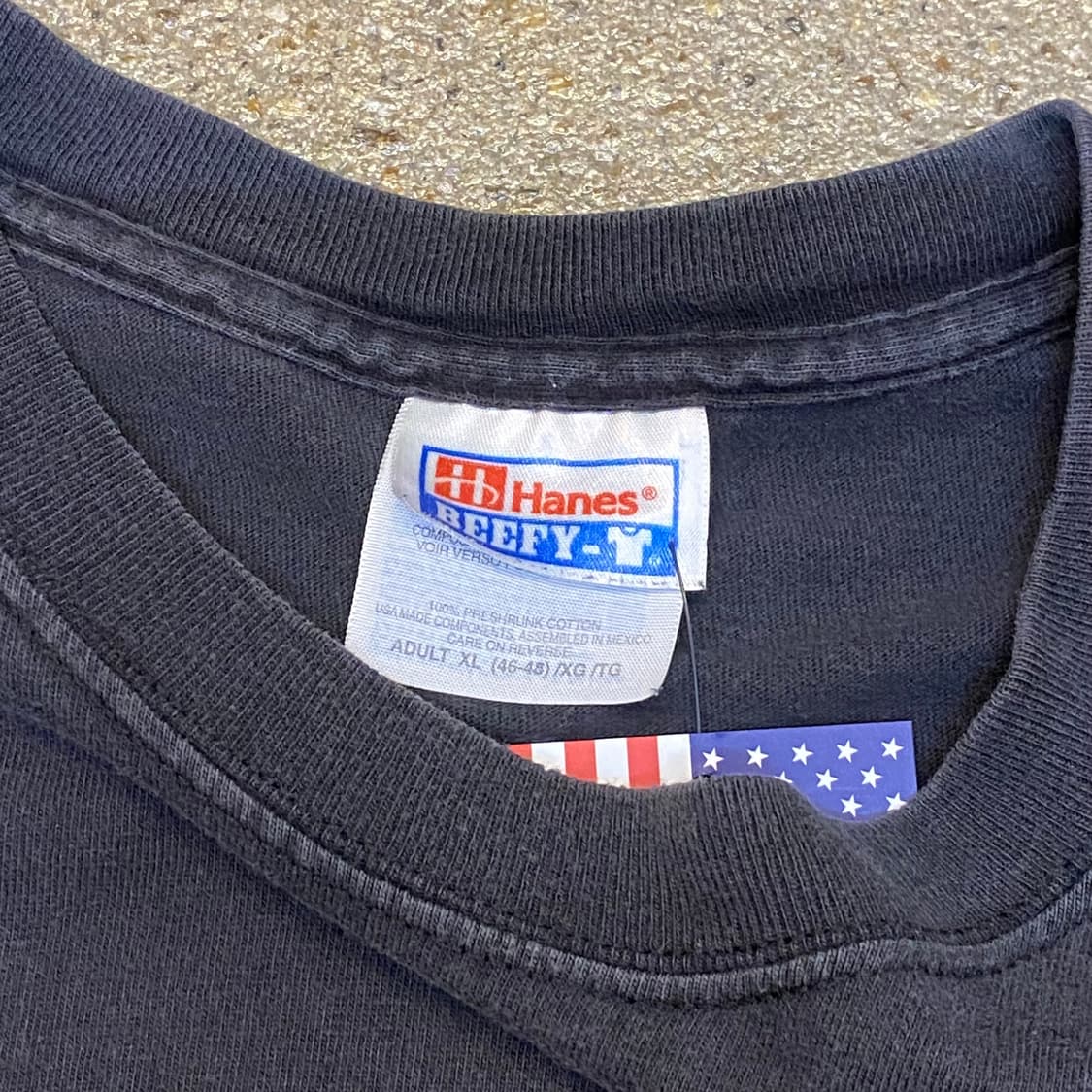 미국 빈티지 헤인즈 월드슛팅챔피언쉽 굿즈 반팔티 상품이미지5