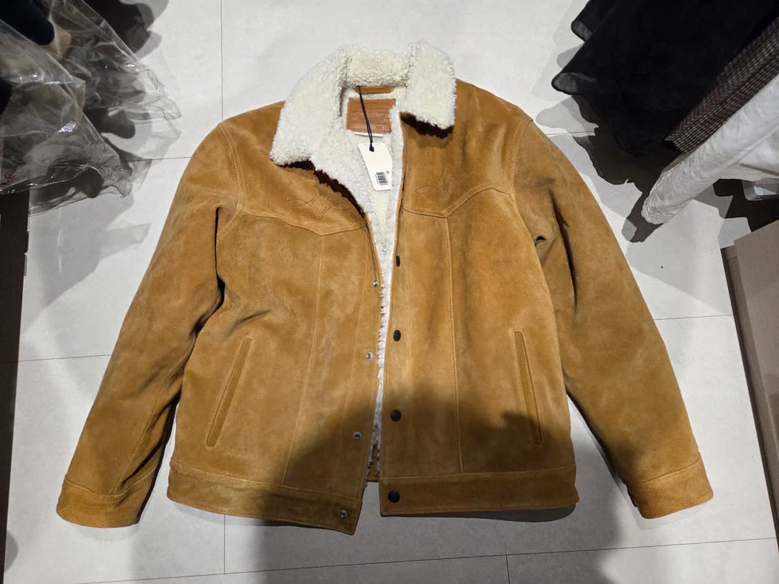 리바이스 스웨이드 시어링 쉐르파 자켓 상품이미지4