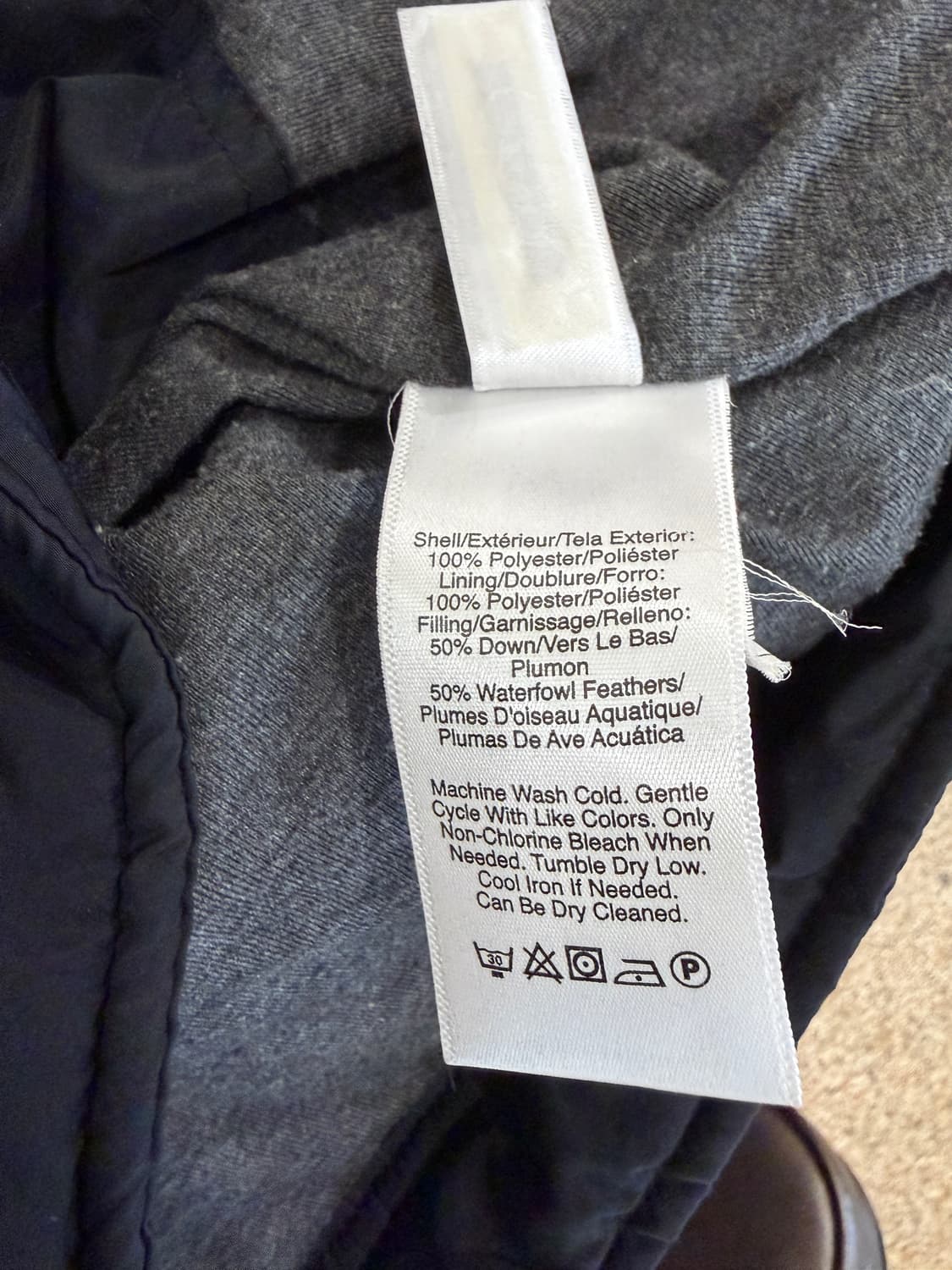 DKNY 포켓 다운 패딩 자켓 상품이미지6