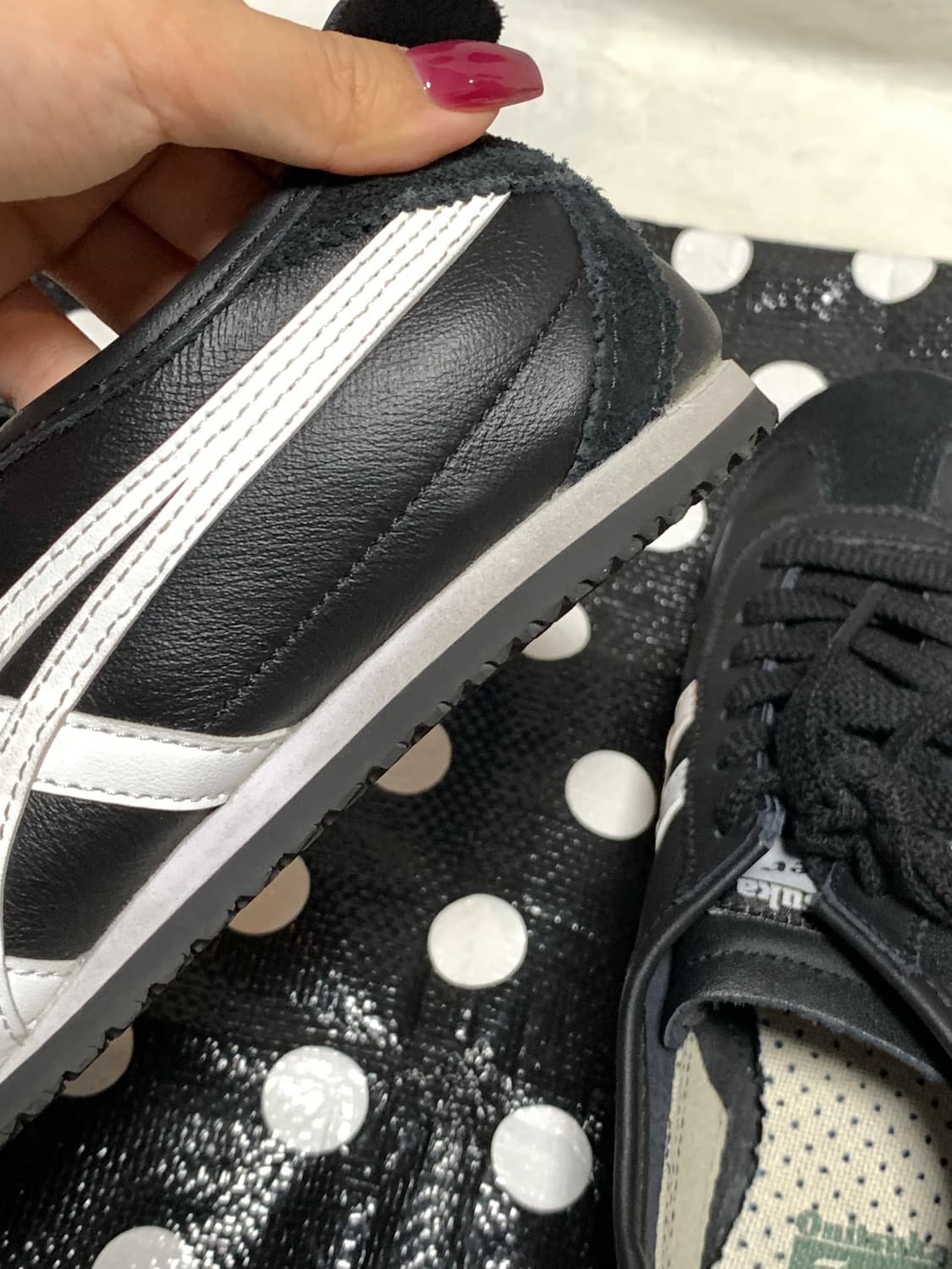 오니츠카타이거 멕시코66 블랙화이트 상품이미지4