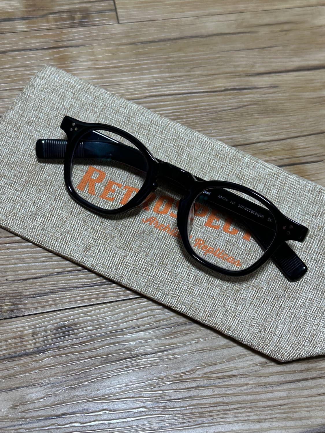 래쉬 루네뜨 01 (44) 블랙 44사이즈 LUNETTES 01(44) 상품이미지4