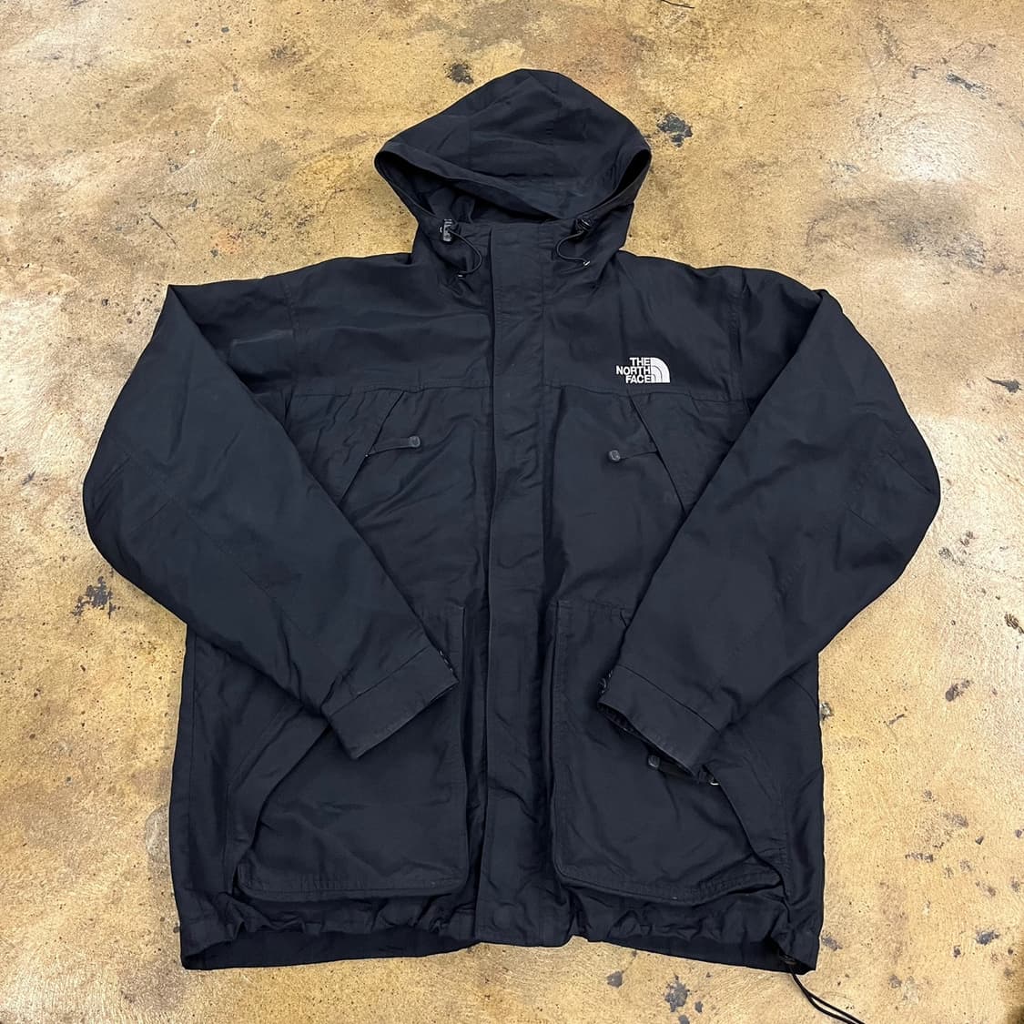[정품/L] 노스페이스 블랙 바람막이 자켓 b10 상품이미지2